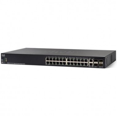 Коммутатор Cisco CatalystSB SG350X-24P-K9-EU